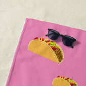 Serviette De Plage Taco Tuesday Design - Beach Towel (En situation)
