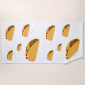 Serviette De Plage Taco Tuesday Design - Beach Towel (Devant)