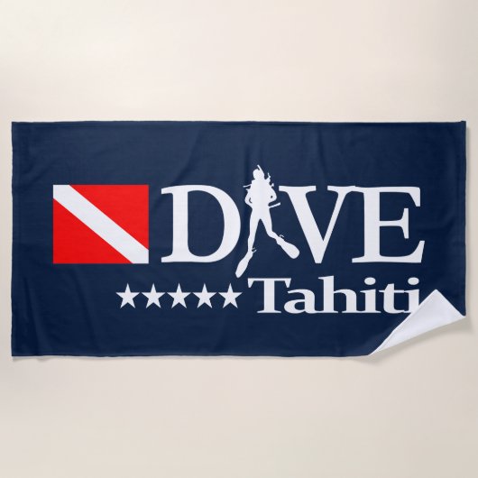 Serviette De Plage Tahiti DV4 (Devant)
