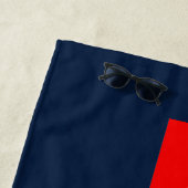 Serviette De Plage Tahiti DV4 (En situation)