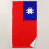 Serviette De Plage Taïwan (Devant)