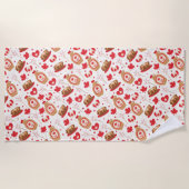 Serviette De Plage Tapis de plage pour la fête du Canada (Devant)