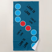 Serviette De Plage Tapis de sol Tapis de yoga (Devant)