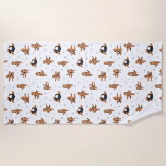 Serviette De Plage Tapis de yoga pour chien Yorkshire terrier