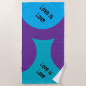 Serviette De Plage Tapis de yogamate (Devant)