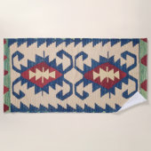 Serviette De Plage Tapis Oriental Killim (Devant)