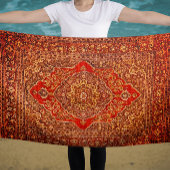 Serviette De Plage Tapis persan look no2 - Tabris