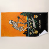 Serviette De Plage Tarot de la mort (Devant)
