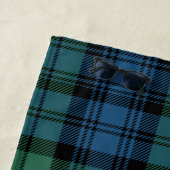Serviette De Plage Tartan Christmas Clan Campbell Personnalisé Plaid (En situation)