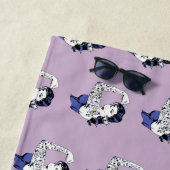 Serviette De Plage Tattoo Girl Arm Up Thunder_Cove (En situation)