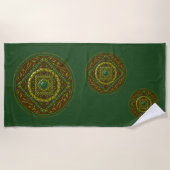 Serviette de plage Taurus Mandala (Devant)