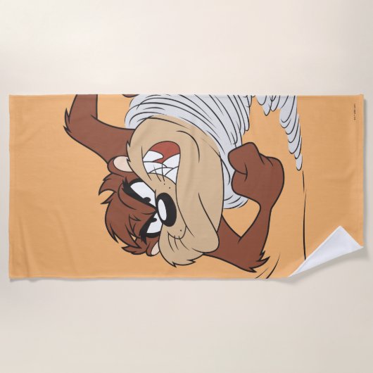 Serviette De Plage TAZ™ spinning fast (Devant)