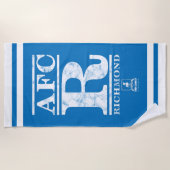 Serviette De Plage Ted Lasso | AFC R Richmond Text Logo (Devant)