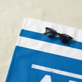 Serviette De Plage Ted Lasso | AFC R Richmond Text Logo (En situation)