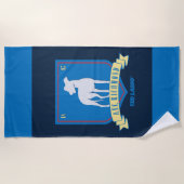 Serviette De Plage Ted Lasso | Logo de l'équipe AFC Richmond (Devant)