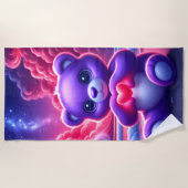 Serviette De Plage Teddy Bear Love (Devant)