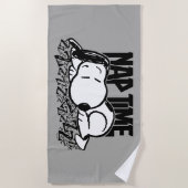 Serviette De Plage Tee - shirt | Snoopy Nap Time (Devant)
