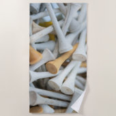 Serviette De Plage Tées de golf (Devant)
