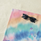Serviette De Plage Teint (En situation)