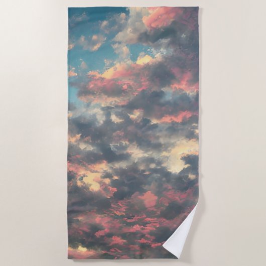 Serviette De Plage Teintes miel (Devant)