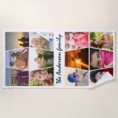 Serviette De Plage Télécharger le nom de famille de photos (Devant)