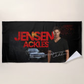 Serviette De Plage Telo Mare Jensen Ackles (Devant)
