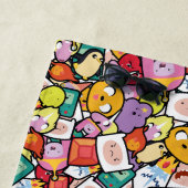 Serviette De Plage Temps d'aventure | Motif de jeu de caractères (En situation)