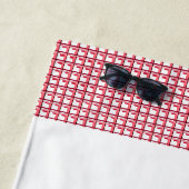 Serviette De Plage Temps de la fraise ! (En situation)