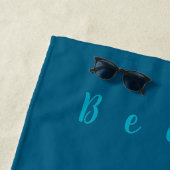 Serviette De Plage Temps plage (En situation)