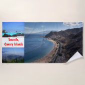 Serviette De Plage Tenerife, Canaries (Devant)