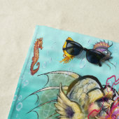 Serviette De Plage Tentacles enmêlés (En situation)