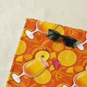 Serviette De Plage Tequila Sunrise (En situation)