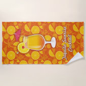 Serviette De Plage Tequila Sunrise (Devant)
