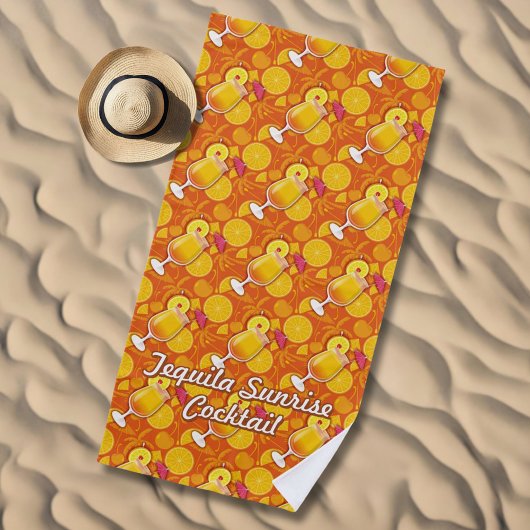 Serviette De Plage Tequila Sunrise