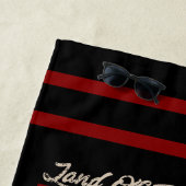 Serviette De Plage Terre de la maison libre des braves (En situation)