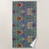 Serviette De Plage Tête de serpent de William Morris (Devant)