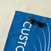 Serviette De Plage Tête de Vénus (En situation)