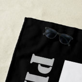 Serviette De Plage Tête Leo (En situation)