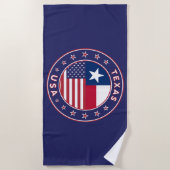 Serviette De Plage Texas (Devant)