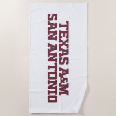 Serviette De Plage Texas A&M San Antonio (Devant)