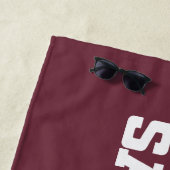 Serviette De Plage Texas A&M San Antonio (En situation)