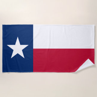 Serviette De Plage Texas Flag Lone Star State