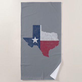 Serviette De Plage Texas Lone Star Vintage Austin Dallas Houston