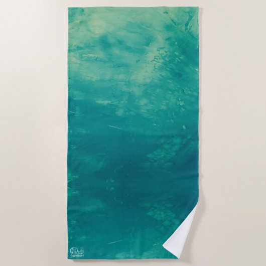 Serviette De Plage Textura #24 de la obra Nuit (Devant)