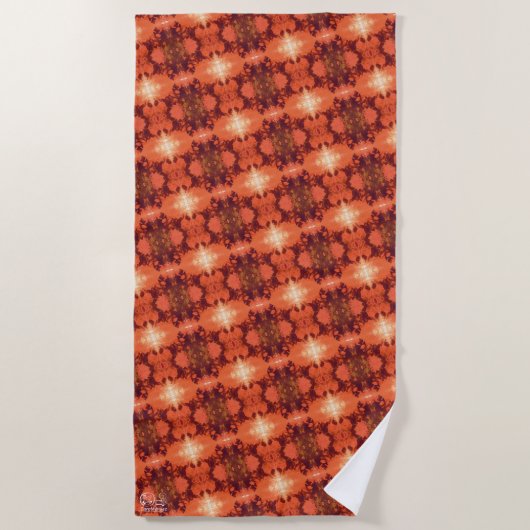 Serviette De Plage Textura #34 de la obra Nuit (Devant)