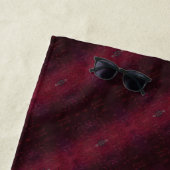 Serviette De Plage Textura #6 de la obra La puesta del sol (En situation)