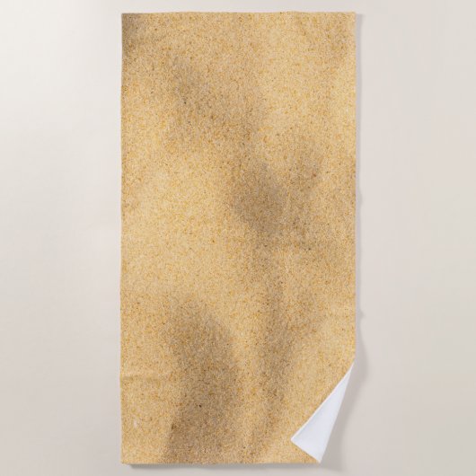 Serviette De Plage Texture de sable (Devant)