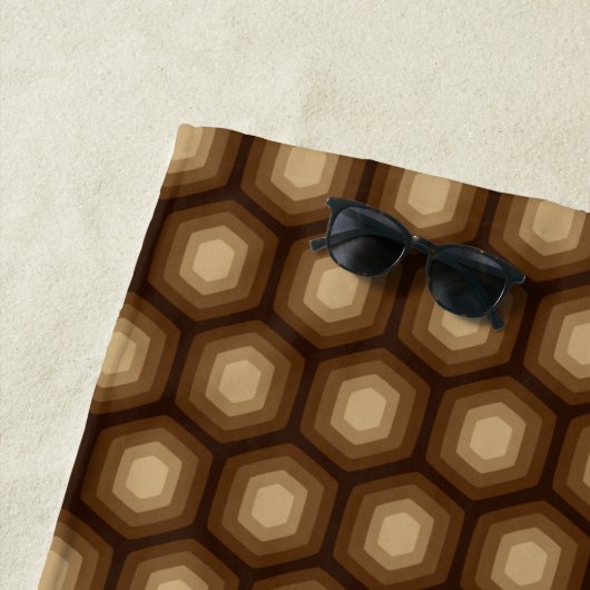 Serviette De Plage Texture du dessin animé animal (En situation)