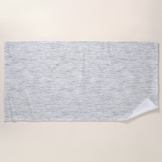 Serviette De Plage Texture statique chic (Devant)