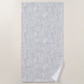 Serviette De Plage Texture statique chic (Devant)